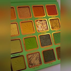 NEW stony greens, & glitters palette 16 Shades